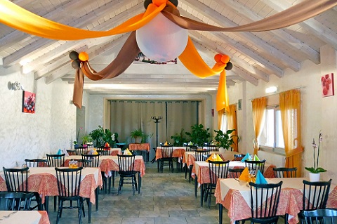 Salle du restaurant Chez Barbara